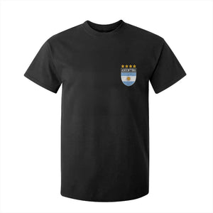 Argentina 4th Star Vintage Argentine Football Crest T Shirt For Kid