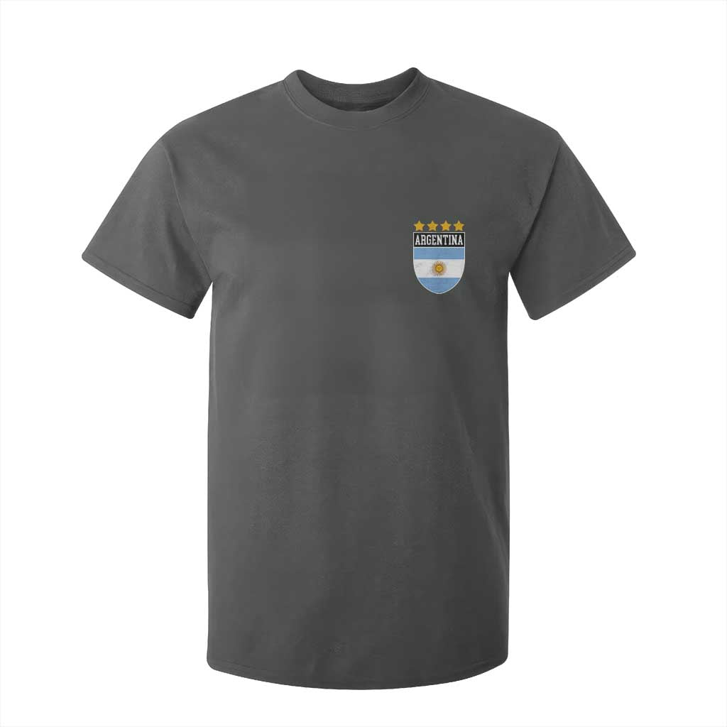 Argentina 4th Star Vintage Argentine Football Crest T Shirt For Kid