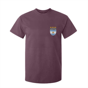 Argentina 4th Star Vintage Argentine Football Crest T Shirt For Kid