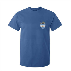 Argentina 4th Star Vintage Argentine Football Crest T Shirt For Kid