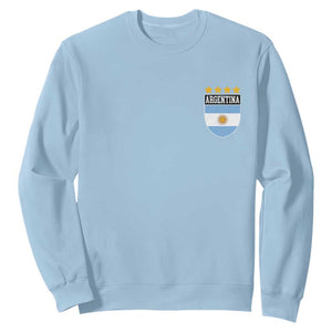 Argentina 4th Star Vintage Argentine Football Crest Sweatshirt