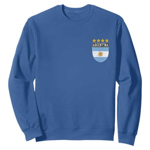 Argentina 4th Star Vintage Argentine Football Crest Sweatshirt
