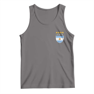 Argentina 4th Star Vintage Argentine Football Crest Tank Top
