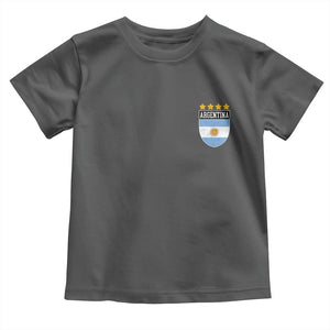 Argentina 4th Star Vintage Argentine Football Crest Toddler T Shirt