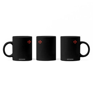 Vintage Catholic Knight Templar Crusader Cross Coffee Mug