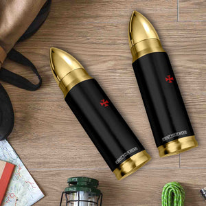 Vintage Catholic Knight Templar Crusader Cross Bullet Tumbler