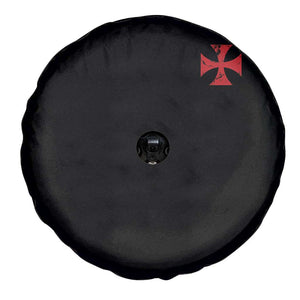 Vintage Catholic Knight Templar Crusader Cross Spare Tire Cover