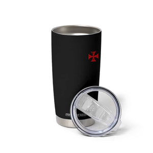 Vintage Catholic Knight Templar Crusader Cross Tumbler Cup