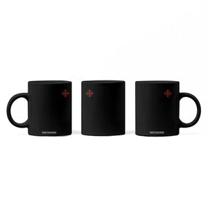 Vintage Catholic Knight Templar Jerusalem Cross Coffee Mug