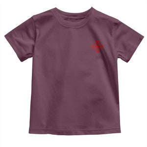 Vintage Catholic Knight Templar Jerusalem Cross Toddler T Shirt