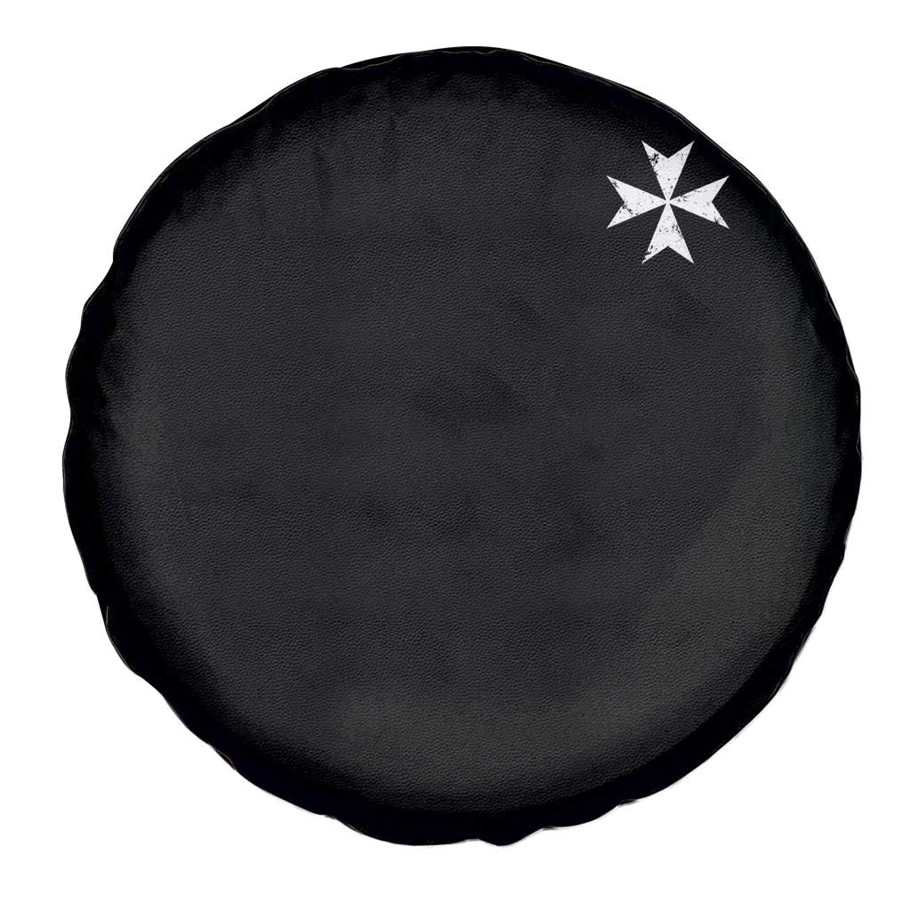 Knights Hospitaller Vintage Maltese Cross Catholic Christian Spare Tire Cover