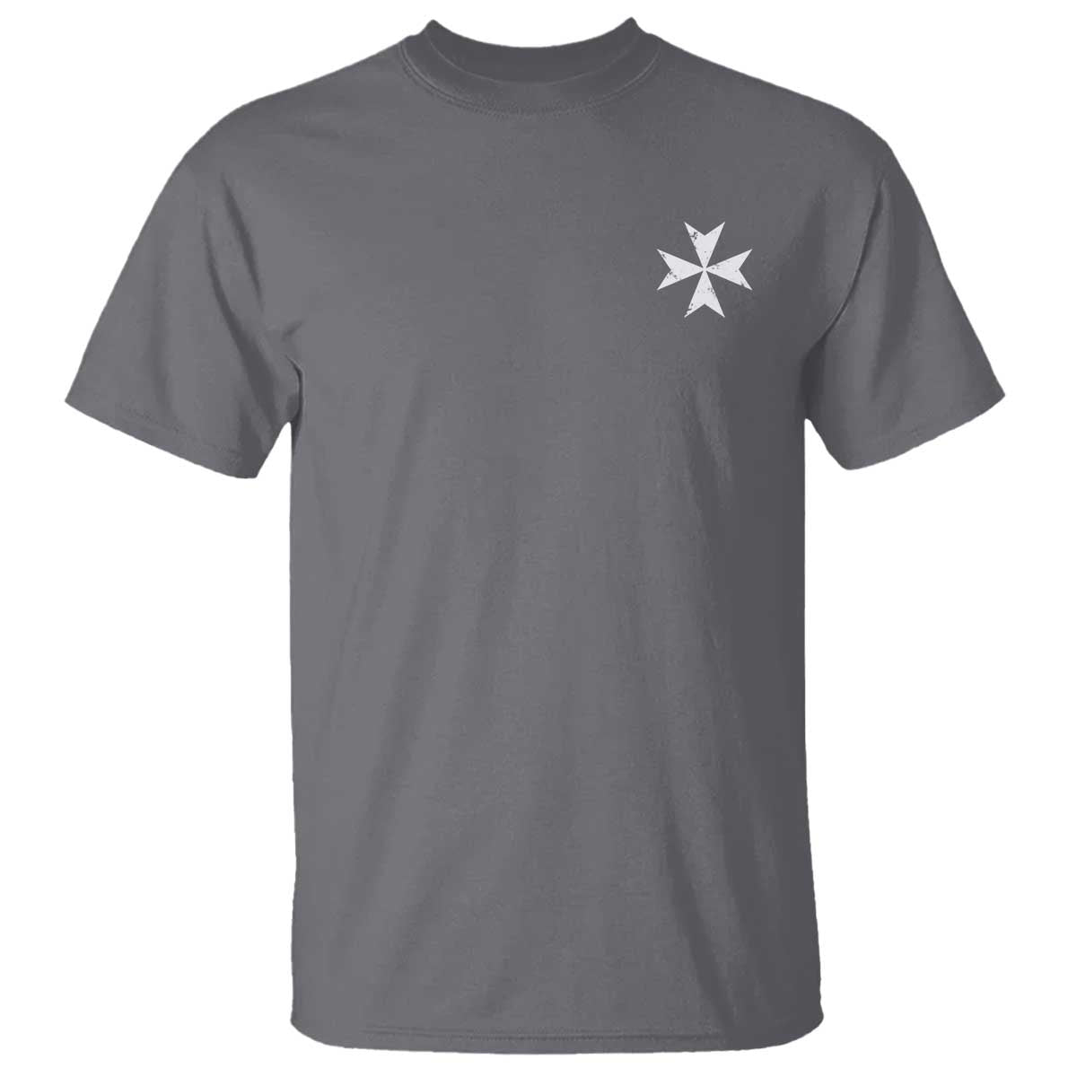 Knights Hospitaller Vintage Maltese Cross Catholic Christian T Shirt