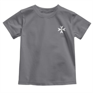 Knights Hospitaller Vintage Maltese Cross Catholic Christian Toddler T Shirt