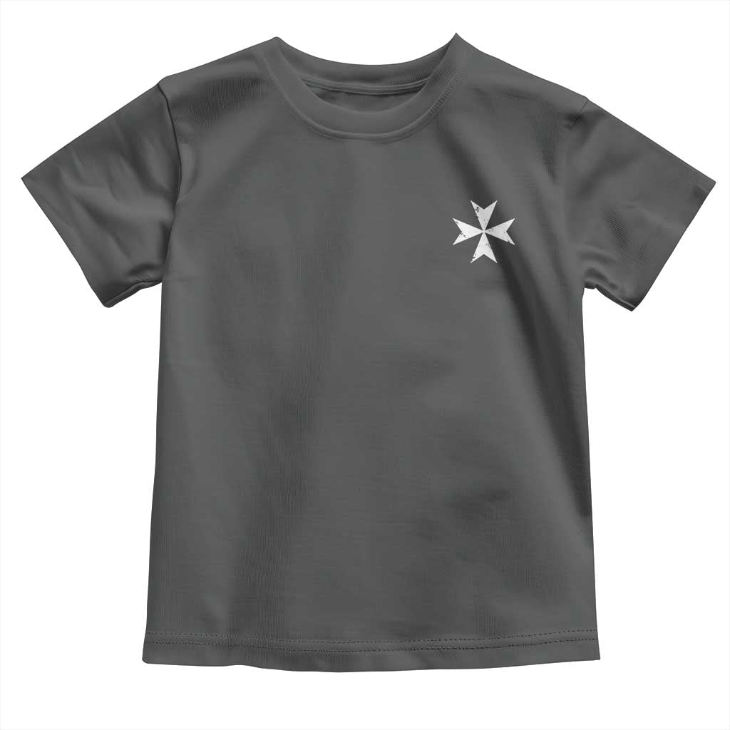 Knights Hospitaller Vintage Maltese Cross Catholic Christian Toddler T Shirt