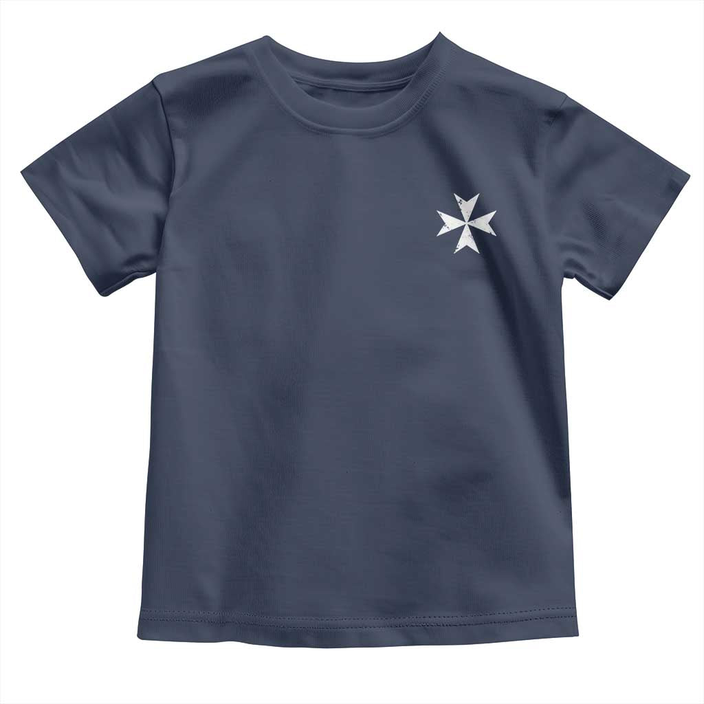 Knights Hospitaller Vintage Maltese Cross Catholic Christian Toddler T Shirt