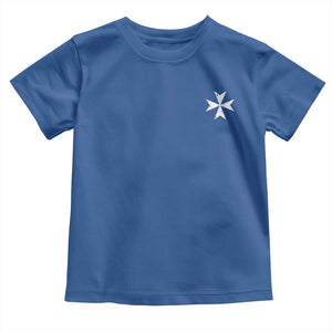 Knights Hospitaller Vintage Maltese Cross Catholic Christian Toddler T Shirt
