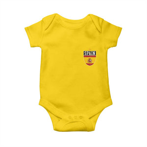 Spain 1st Star Espana Football Crest Baby Onesie
