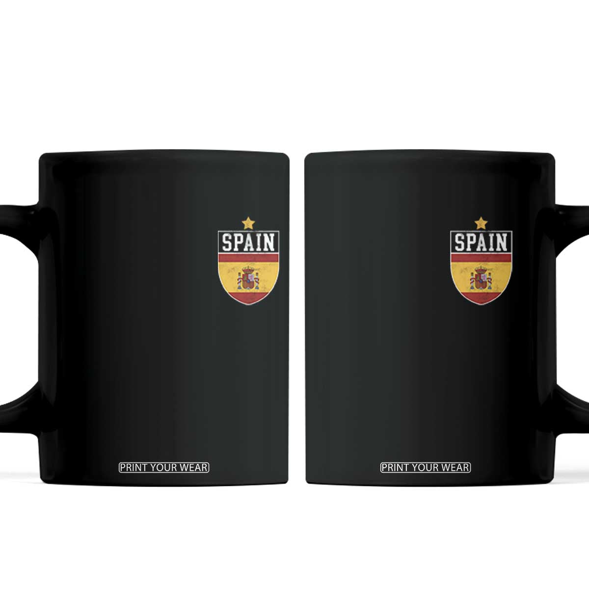 Spain 1st Star Espana Football Crest Coffee Mug