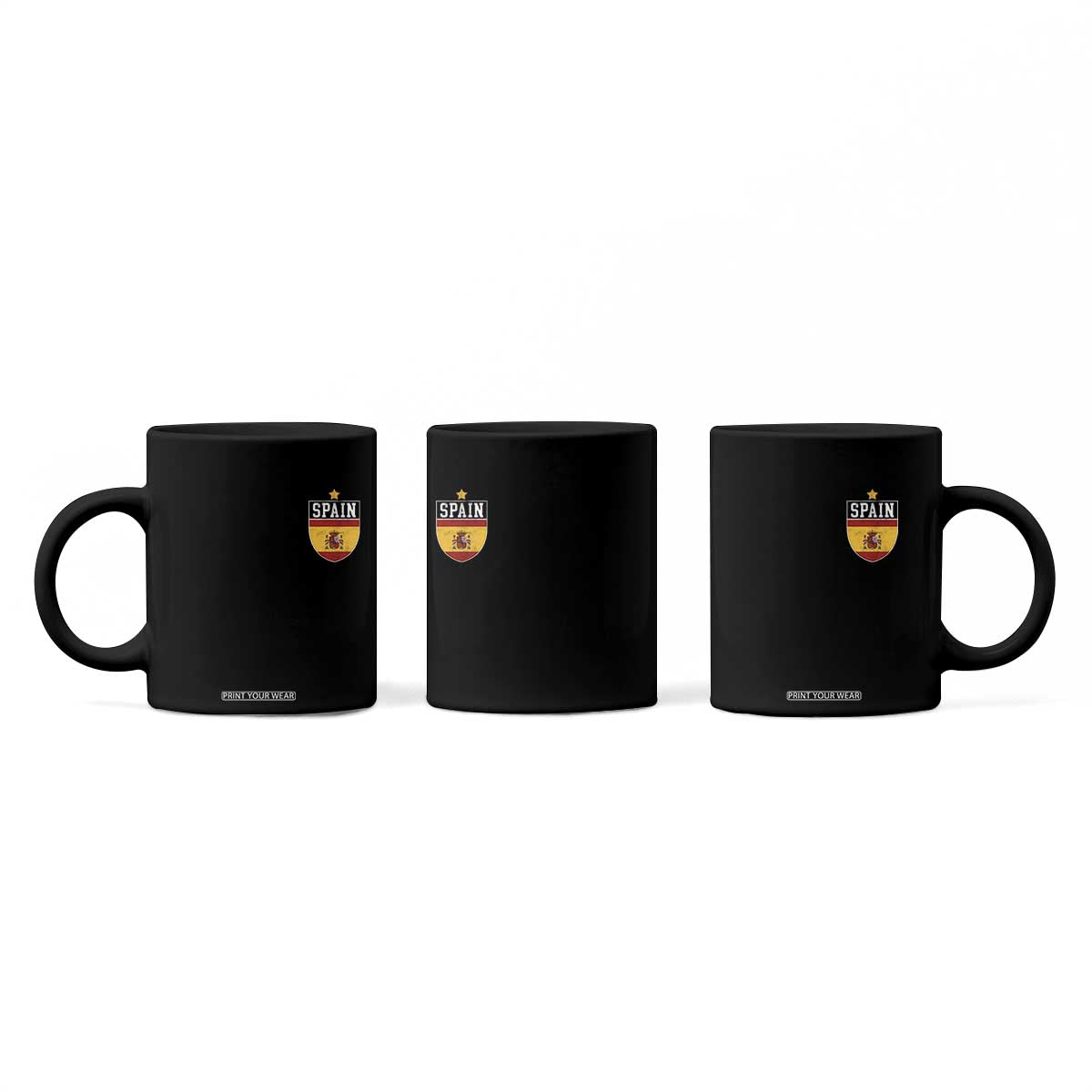 Spain 1st Star Espana Football Crest Coffee Mug