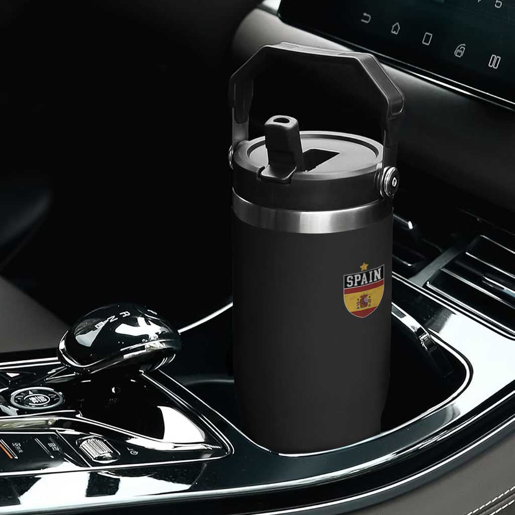 Spain 1st Star Espana Football Crest Flip Straw Tumbler