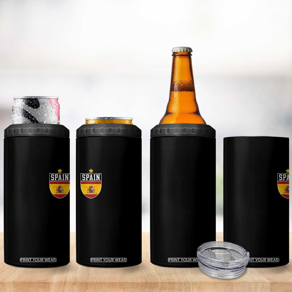 Spain 1st Star Espana Football Crest 4 in 1 Can Cooler Tumbler