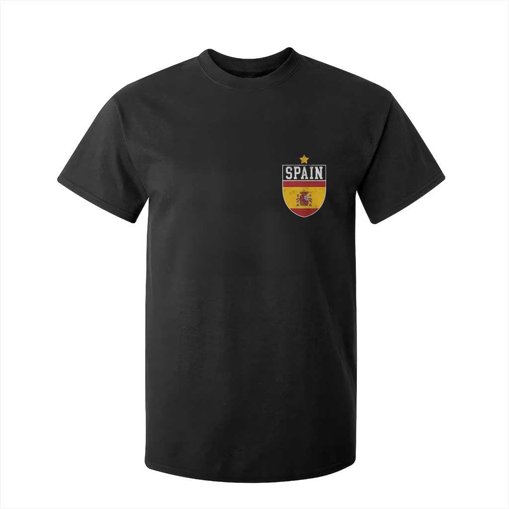 Spain 1st Star Espana Football Crest T Shirt For Kid