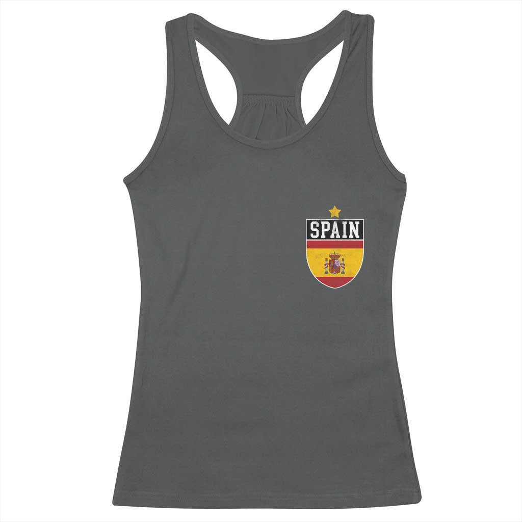 Spain 1st Star Espana Football Crest Racerback Tank Top