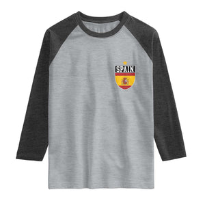 Spain 1st Star Espana Football Crest Raglan Shirt