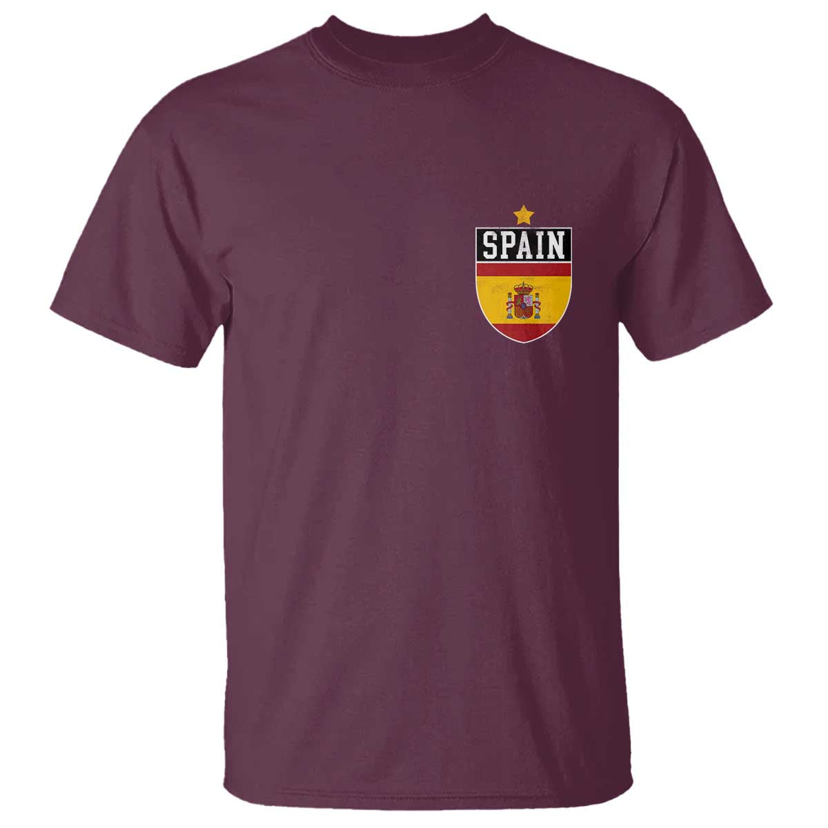 Spain 1st Star Espana Football Crest T Shirt