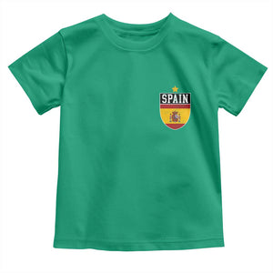 Spain 1st Star Espana Football Crest Toddler T Shirt