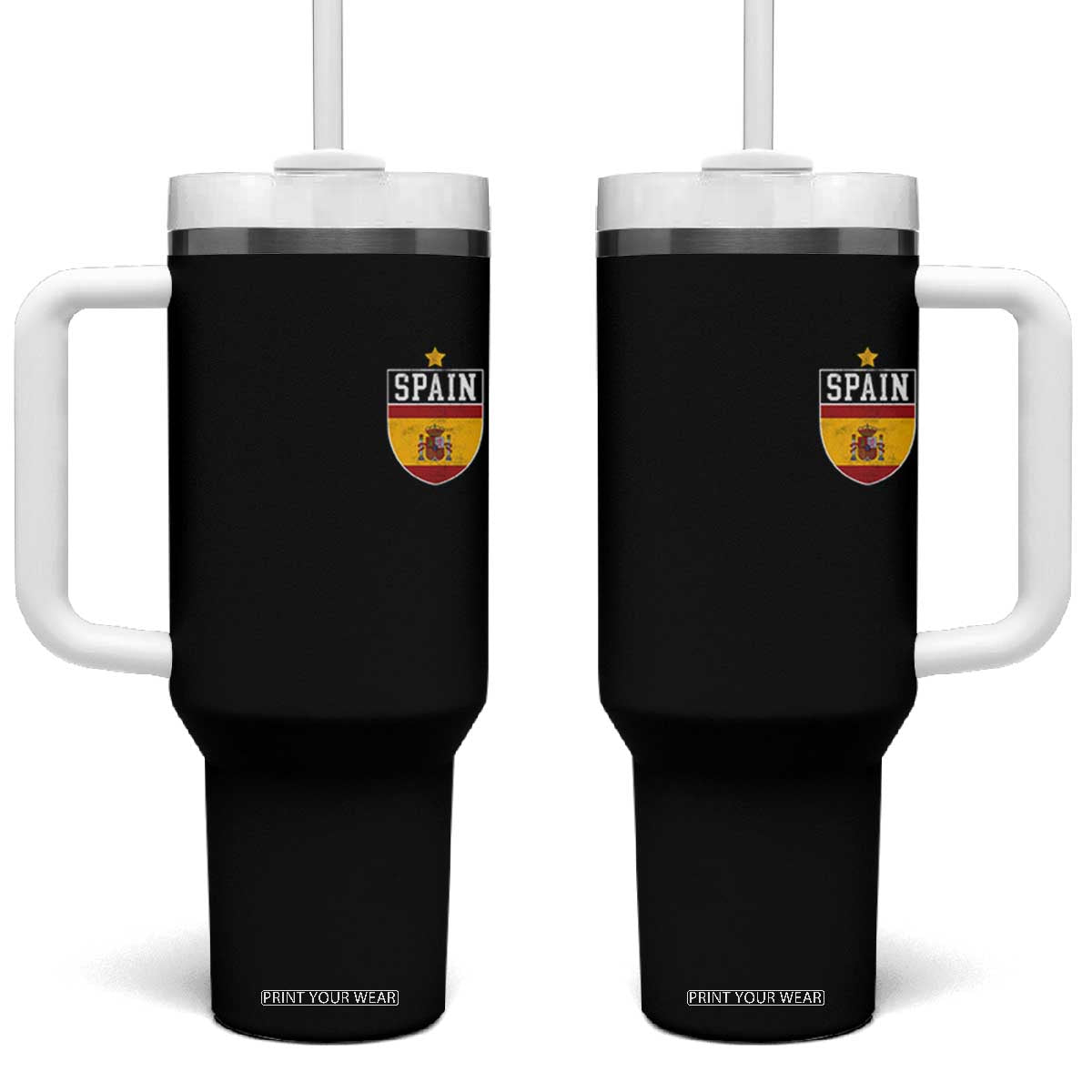 Spain 1st Star Espana Football Crest Tumbler With Handle