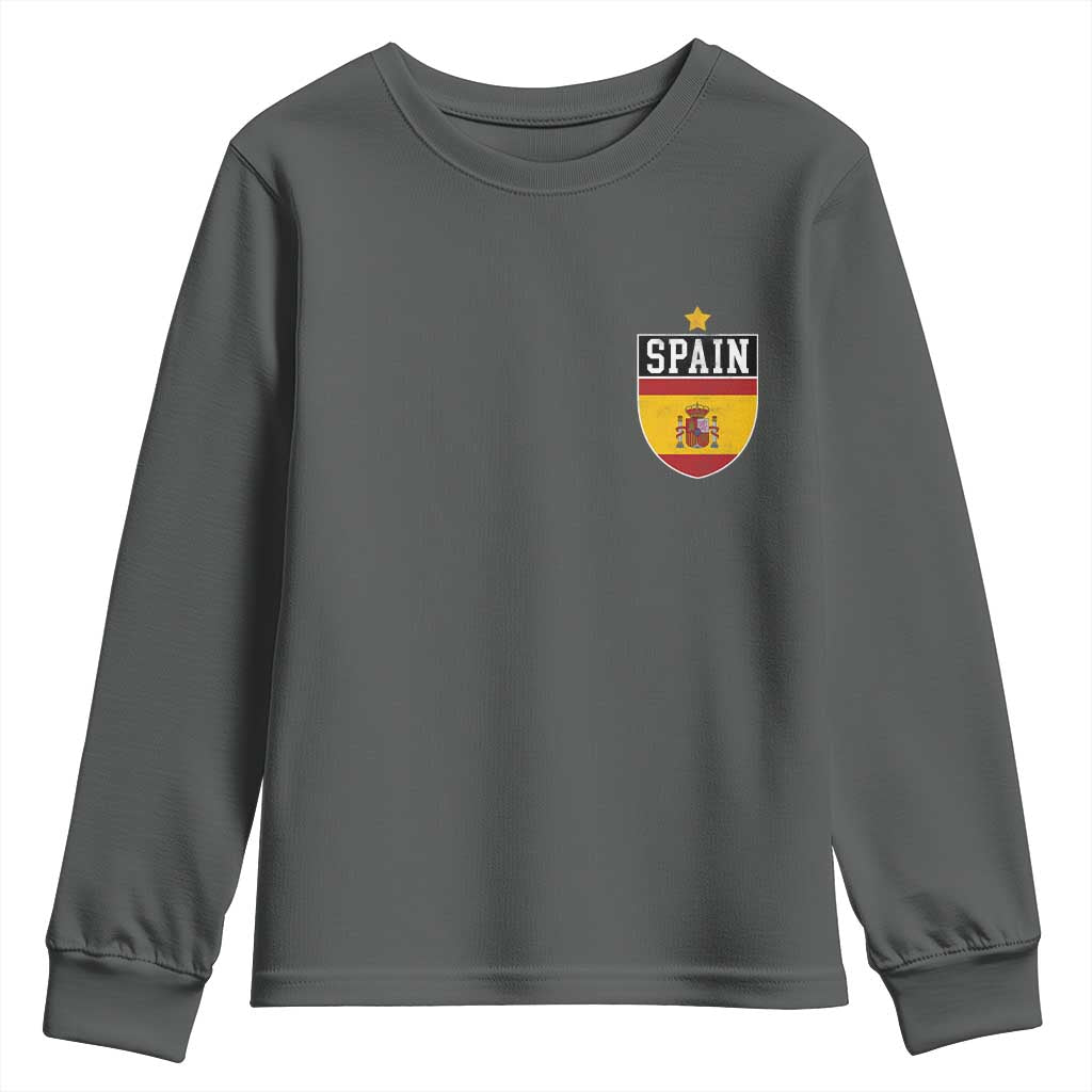 Spain 1st Star Espana Football Crest Youth Sweatshirt