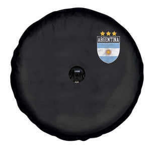 Argentina 3rd Star Vintage Argentine Football Crest Spare Tire Cover