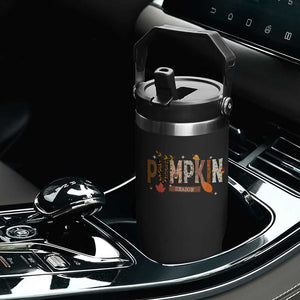 Pumpkin Season Flip Straw Tumbler Fall Autumn Harvest Season Thanksgiving TS11 Print Your Wear