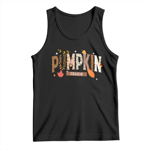 Pumpkin Season Tank Top Fall Autumn Harvest Season Thanksgiving TS11 Black Print Your Wear