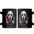 Funny Halloween Scary Face Ghost Coffee Mug Horror Slasher Bloody Knife TS11 Black Print Your Wear