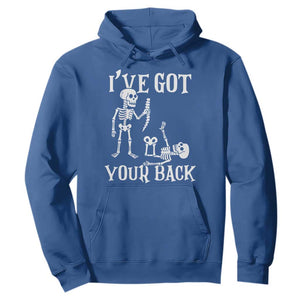 Funny I Got Your Back Hoodie Halloween Skeleton Skull TS11 Royal Blue Print Your Wear