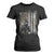 Bear Bowhunting Bow Archery Vintage Camo American Flag T Shirt For Women - Print Your Wear