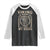 Viking Blood Runs Through My Veins Raglan Shirt Norse Mythology Drakkar Longship TS11 Black White Print Your Wear