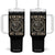 Viking Blood Runs Through My Veins Tumbler With Handle Norse Mythology Drakkar Longship TS11 One Size: 40 oz Black Print Your Wear