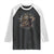 See You In Valhalla Raglan Shirt Nordic Norse Viking Warrior Skull TS11 Black White Print Your Wear