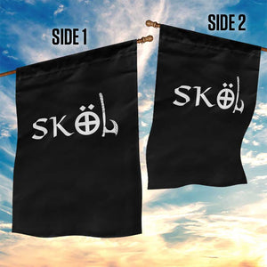 Nordic Scandinavian Heritage Garden Flag Viking Warrior Axe Helmet TS11 Print Your Wear