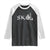 Skol Viking Heritage Axe Nordic Scandinavian Warrior Raglan Shirt TS11 Black White Print Your Wear