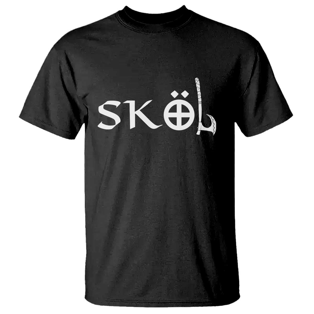 Skol Viking Heritage Axe Nordic Scandinavian Warrior T Shirt TS11 Black Print Your Wear