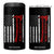 American Viking 4 in 1 Can Cooler Tumbler Norse Mythology Axe USA Flag TS11 One Size: 16 oz Black Print Your Wear