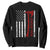 American Viking Sweatshirt Norse Mythology Axe USA Flag TS11 Black Print Your Wear