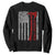 American Viking Sweatshirt Norse Mythology Axe Celtic Knot USA Flag TS11 Black Print Your Wear