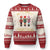 Funny Xmas Nutcracker Ugly Christmas Sweater Nuts About Xmas Snowflake TS11 Red Print Your Wear