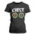 Funny Christmas Couple T Shirt For Women Chest Nuts Bauble Xmas Wreath TS11 Black Print Your Wear