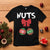 Funny Christmas Couple T Shirt Chest Nuts Baubles TS11 Black Print Your Wear